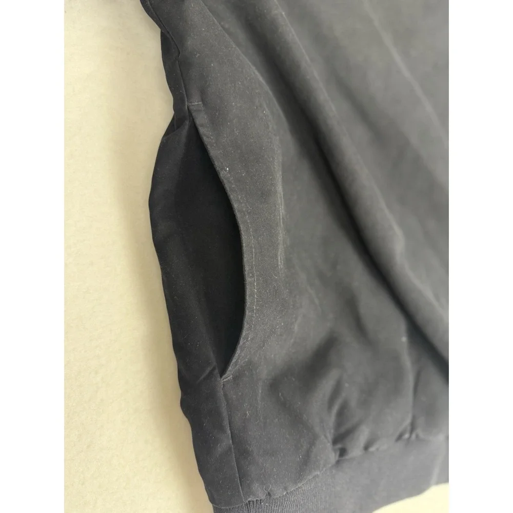 Daniel Cremieux Golf Jacket Mens L Black Pullover Windbreaker Outdoor‎